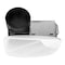 Maxx Air Ceiling, Wall Bathroom Fan, Ventilation Fan, Exhaust Fan, 70 cfm, 4 in. Duct Dia., 120 V, No NX704 - alternate 2